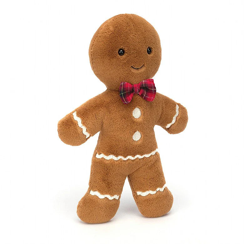 Fluffy and comforting Jellycat superior materialsJolly Gingerbread Fred