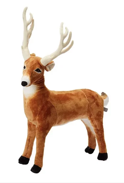 Adorable and tiny stuffed crittersMelissa & Doug Lifelike Plush Deer (Over 3 Feet  Long)