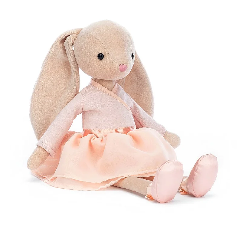 Cuddly and delightful Jellycat naptime buddiesLila Ballerina Bunny