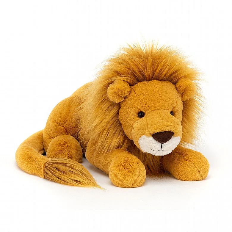Fluffy and warm toy companionsJellycat Louie Lion