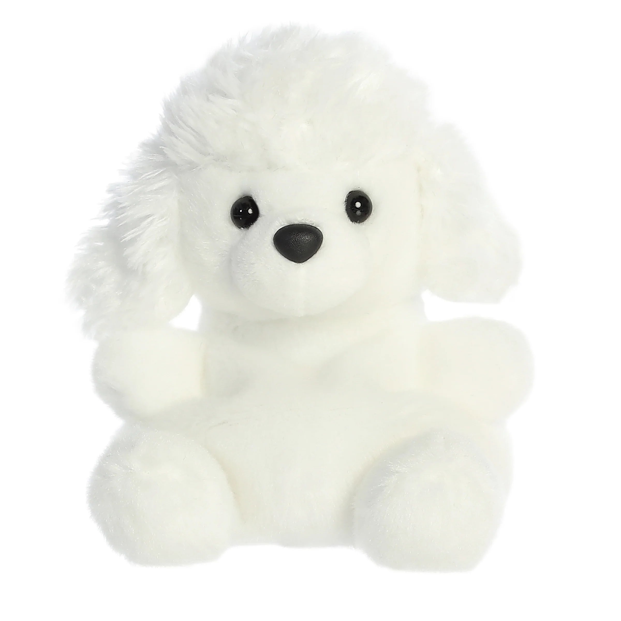 Cheerful and happy stuffed figuresLulu Poodle Palm Pal