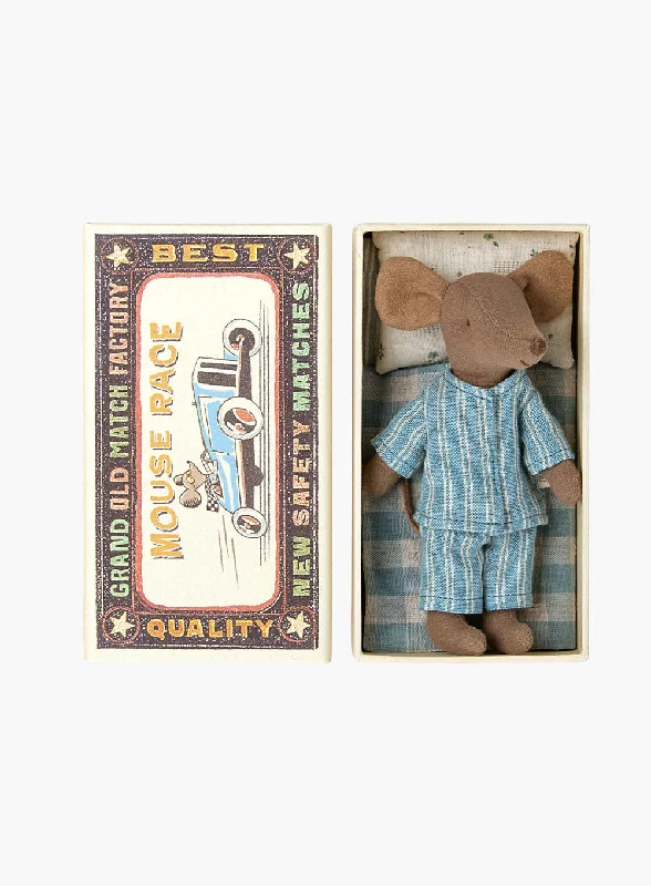 Delightful and enchanting plush friendsMaileg Big Brother Mouse with Pyjamas