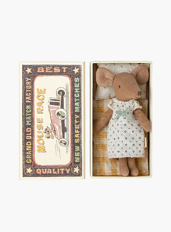 Soft and squishy plush crittersMaileg Big Sister Mouse with Nightwear