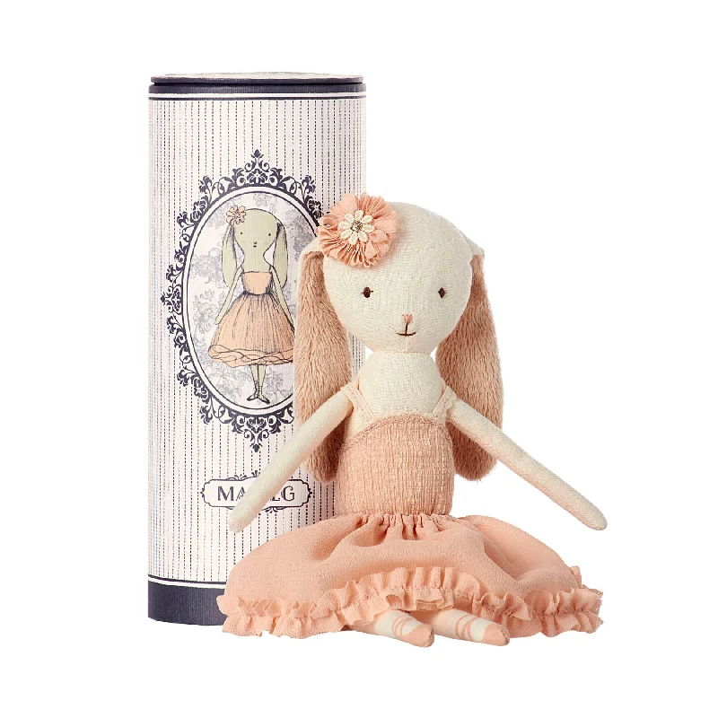 Delightful and enchanting plush friendsMaileg Dancing Ballerina Bunny in Tube