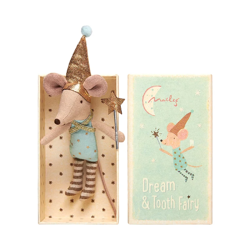 Soft and cuddly stuffed animalsMaileg Toothy Fairy in Box Mouse Boy