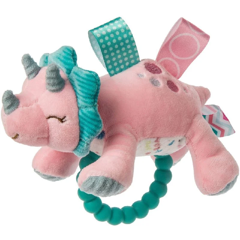 Cuddly and comforting plush charactersMary Meyer Aroar-A-Saurus Teether Rattle