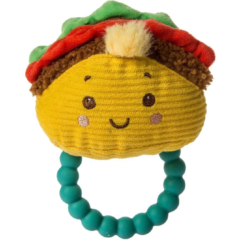 Fluffy and warm toy companionsMary Meyer Chewy Taco Teether Rattle