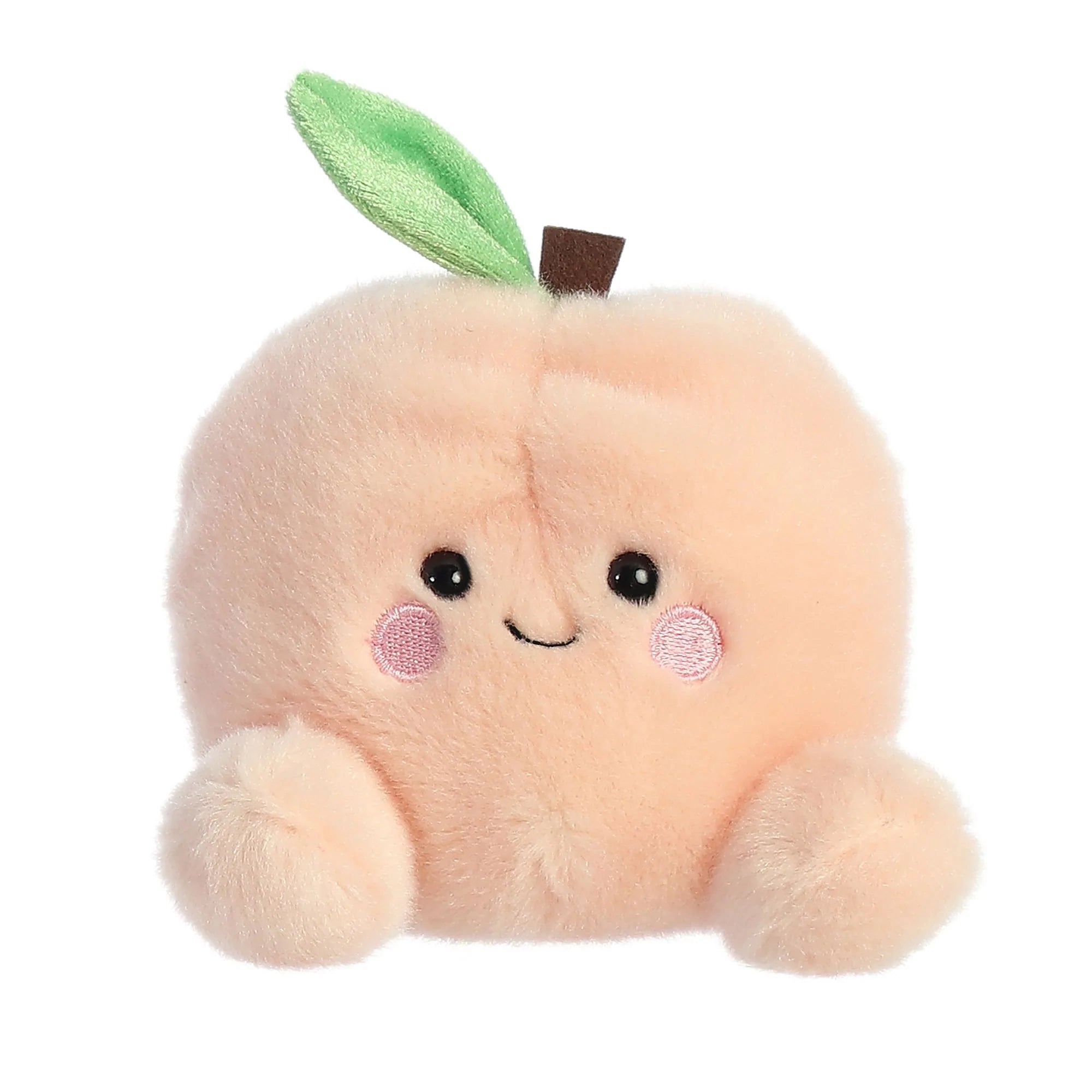 Colorful and vibrant plush creationsMellow Peach Palm Pal