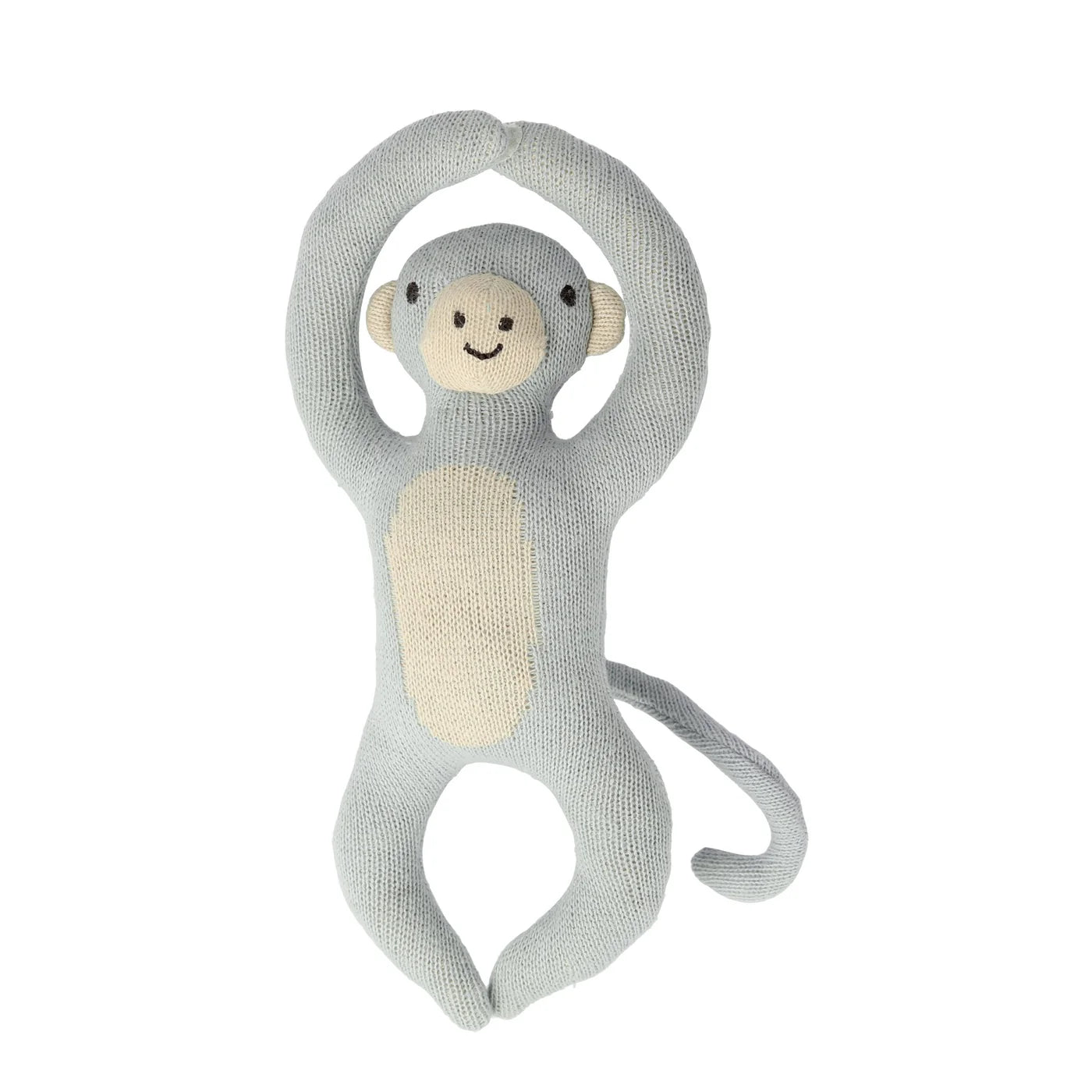 Soft and squishy plush crittersMonkey Baby Rattle