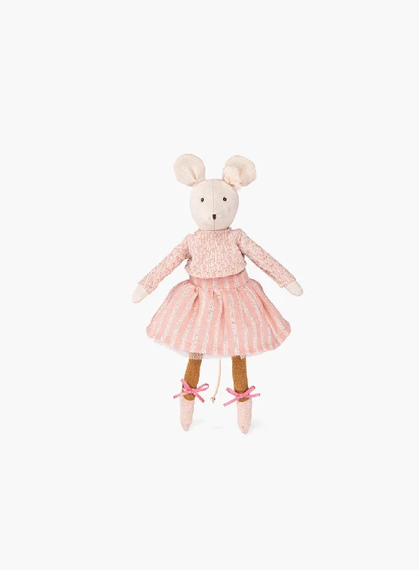 Cheerful and happy stuffed figuresMoulin Roty Petite Anna Mouse Doll