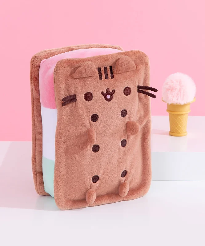 Adorable and tiny stuffed crittersNeapolitan Ice Cream Sandwich Squisheen Plush