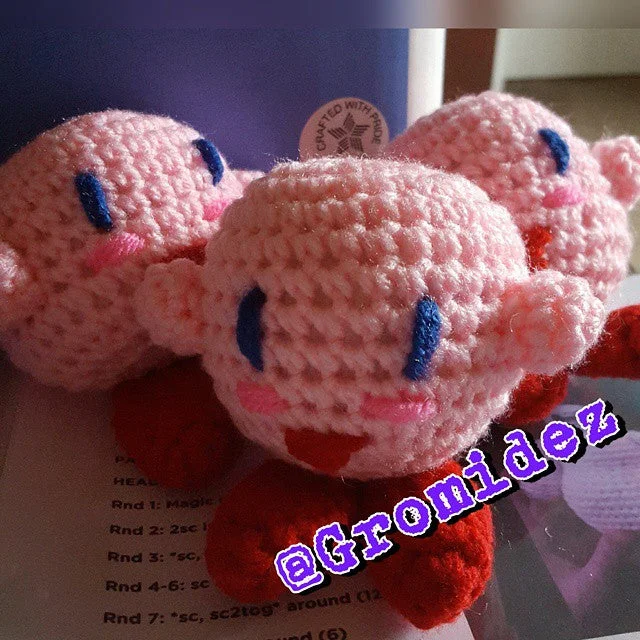Huggable and cozy plush toysNintendo-Inspired Pink Puff Plush