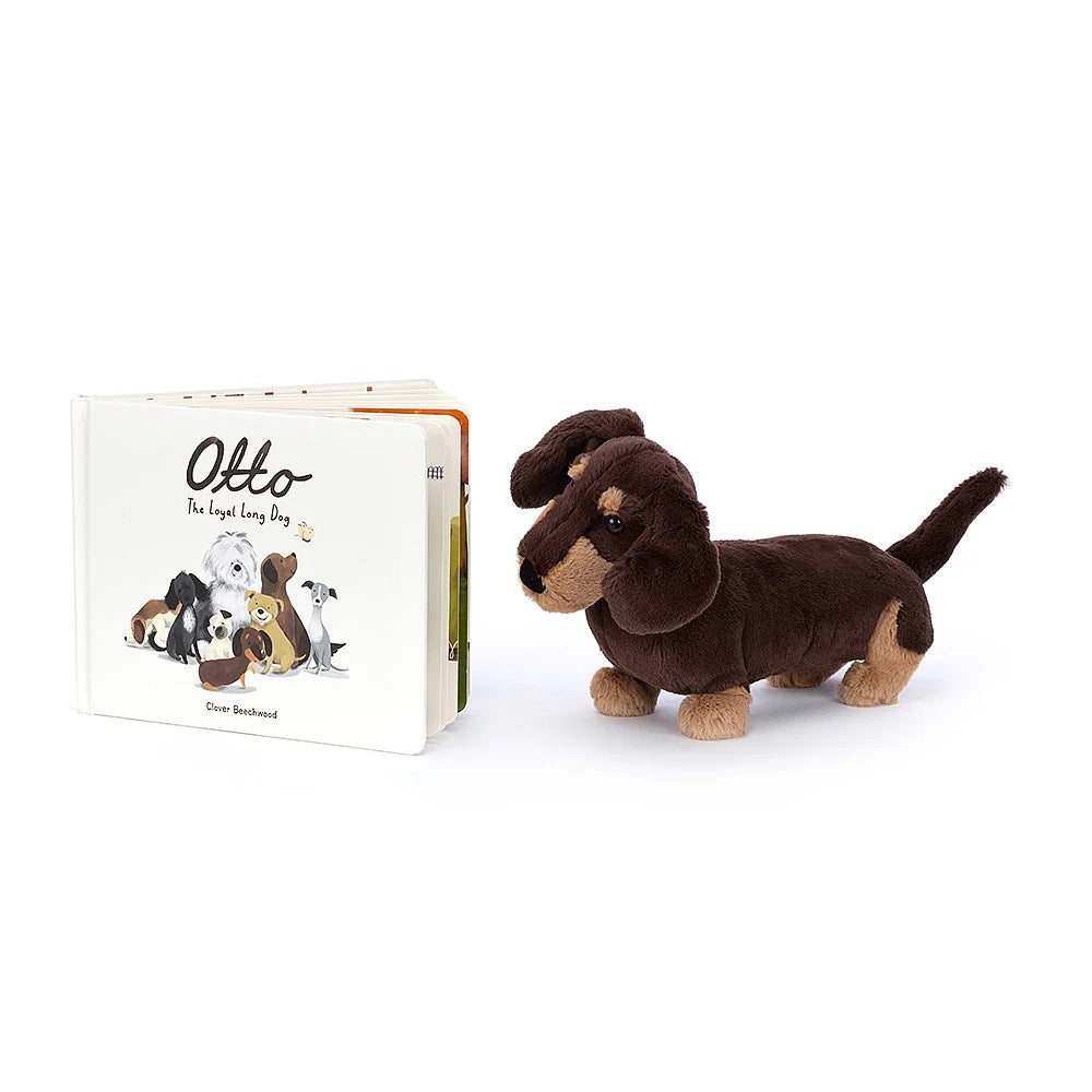 Soft and endearing Jellycat plushiesOtto The Loyal Long Dog Book And Otto Sausage Dog Soft and endearing Jellycat plushiesOtto The Loyal Long Dog Book And Otto Sausage Dog