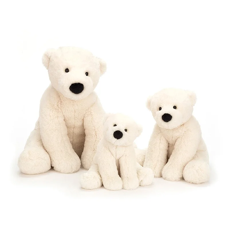 Fluffy and comforting Jellycat superior materialsPerry Polar Bear