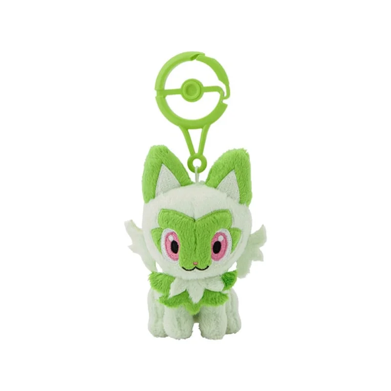 Friendly and approachable plush friendsPokemon Mascot Keychain: Sprigatito