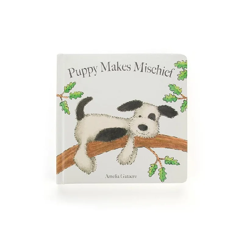 Adorable and plush Jellycat emotional support friendsPuppy Makes Mischief Board Book (Last Call!) Adorable and plush Jellycat emotional support friendsPuppy Makes Mischief Board Book (Last Call!)