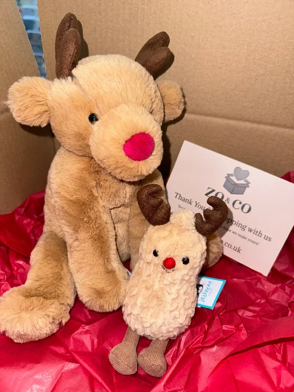 Soft and charming Jellycat designsRudolf Bauble Box
