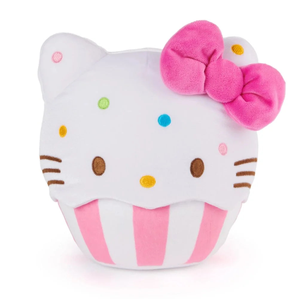 Playful and cheerful stuffed creaturesSANRIO HELLO KITTY CUPCAKE LARGE PLUSH 25cm