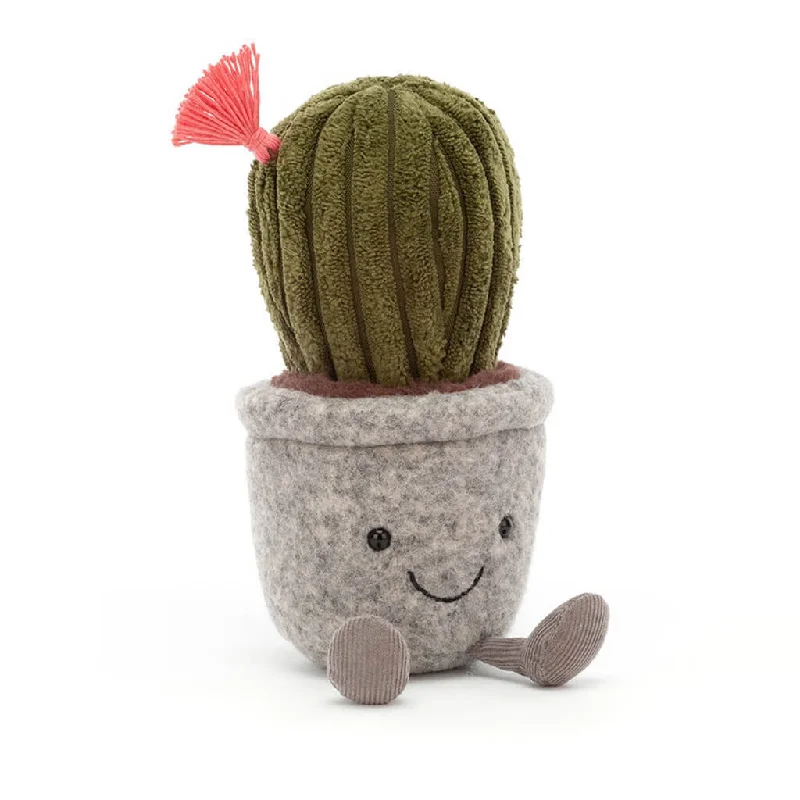 Soft and charming Jellycat designsSilly Succulent Barrel Cactus