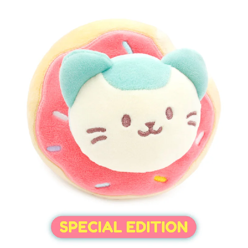 Friendly and approachable plush friendsMint Kittiroll Donut Small Outfitz Plush