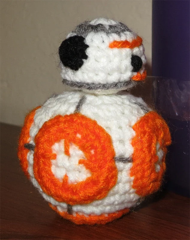 Sweet and innocent stuffed animalsStar Wars-Inspired Round Droid Plush