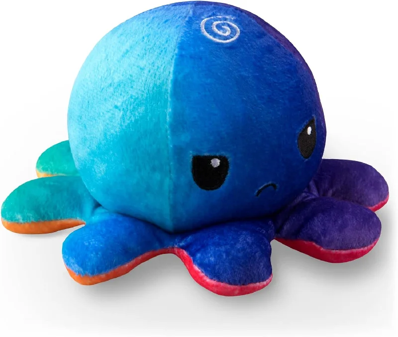 Sweet and innocent stuffed animalsTeeTurtle Reversible Sunset and Mermaid Octopus Plushie Sweet and innocent stuffed animalsTeeTurtle Reversible Sunset and Mermaid Octopus Plushie