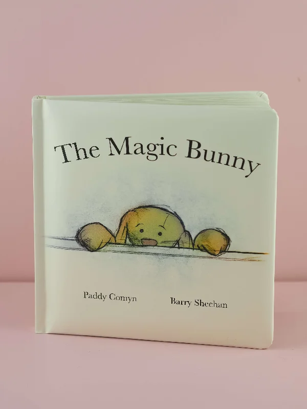 Adorable and plush Jellycat emotional support friendsThe Magic Bunny Book