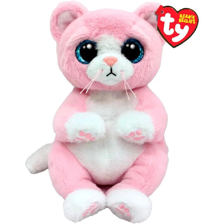 Huggable and cozy plush toysTy Beanie Boo's Lillibelle Pink Cat