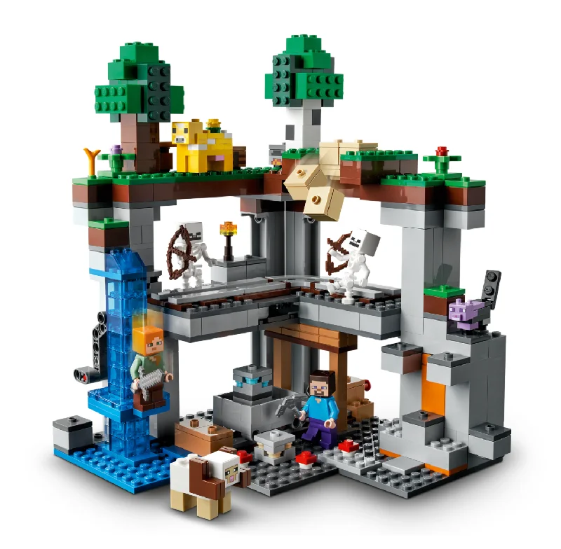 Offering a sense of nostalgia LEGO21169 LEGO® Minecraft™ The First Adventure