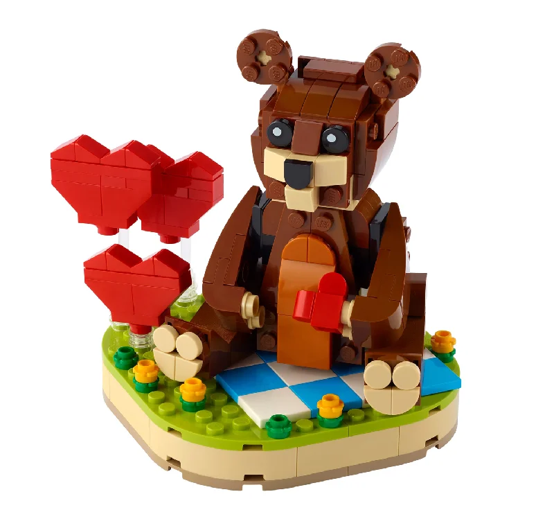 Promoting critical thinking LEGO challenges40462  LEGO® Valentine's Bear