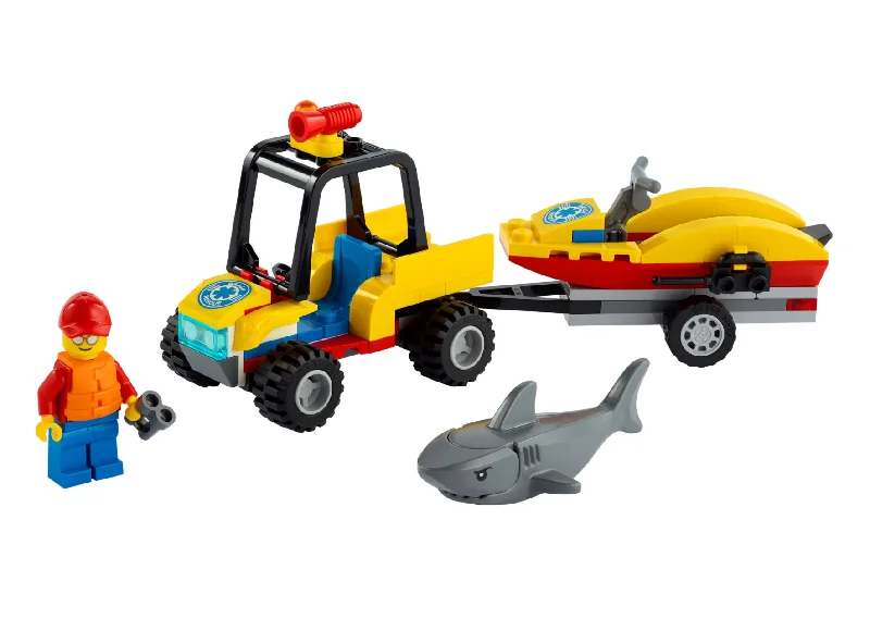 Endlessly replayable LEGO scenarios60286 LEGO® City Beach Rescue ATV