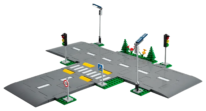 Offering interactive play LEGO60304 LEGO® City Road Plates