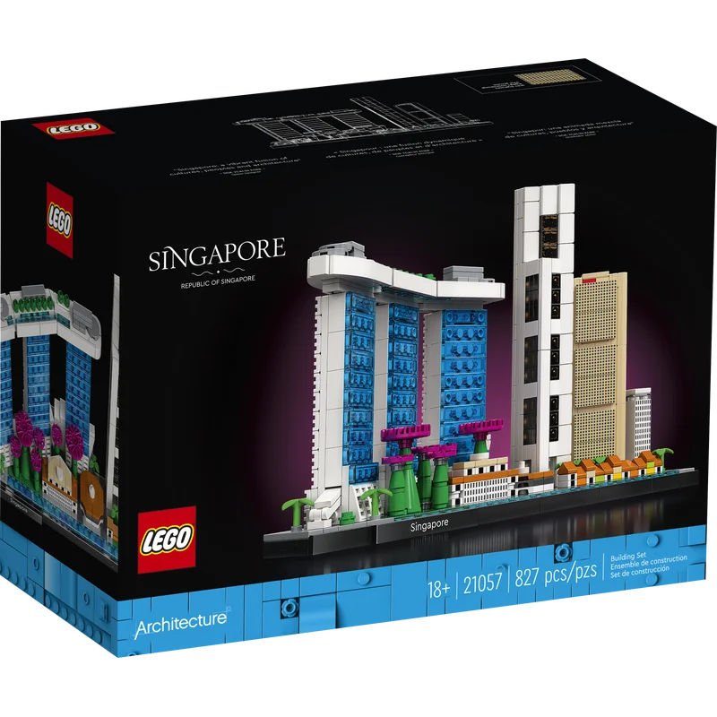 Time-honored LEGO traditionsArchitecture Singapore 21057