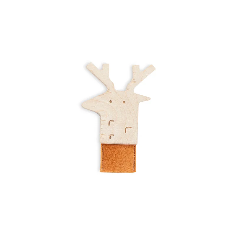 tactile wooden toys                   babai Finger Theater Deer