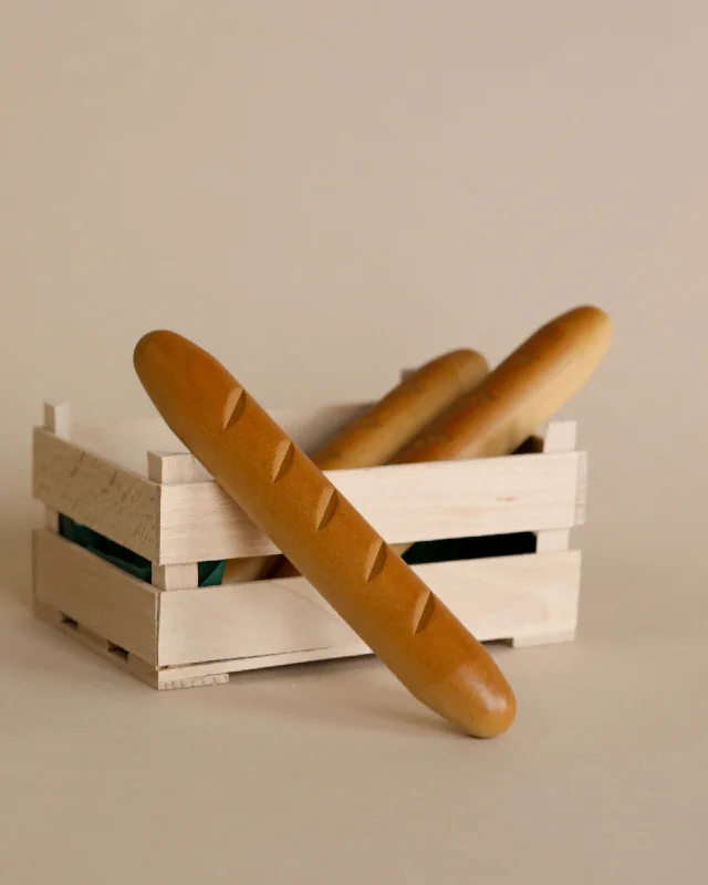 historically accurate and educational wooden toys that teach about cultures Erzi Baguette Pretend Food historically accurate and educational wooden toys that teach about cultures Erzi Baguette Pretend Food