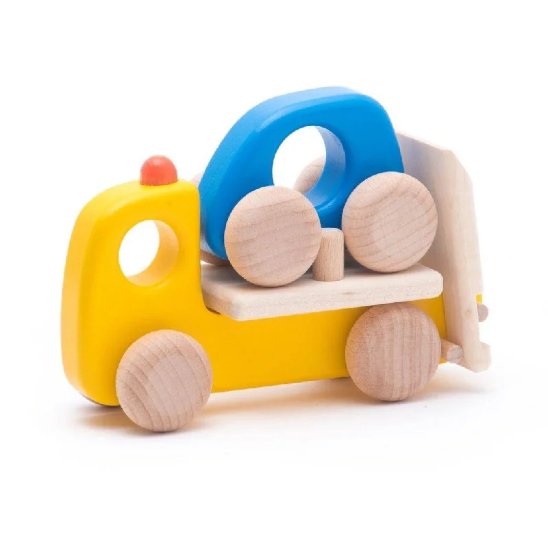 classic wooden toys for kids                Wooden Breakdown Truck