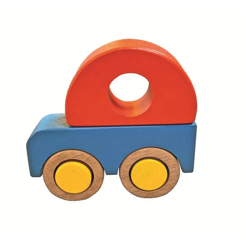 intricately designed wooden toys                 Bass & Bass 3D Wooden Car Puzzle 12m+