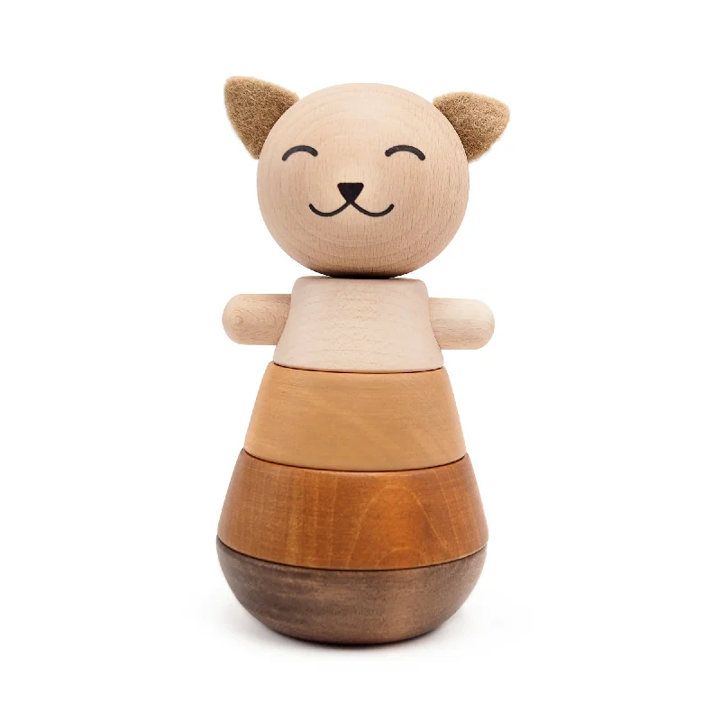 handcrafted wooden toys                  Briki Vroom Vroom Tour Chat