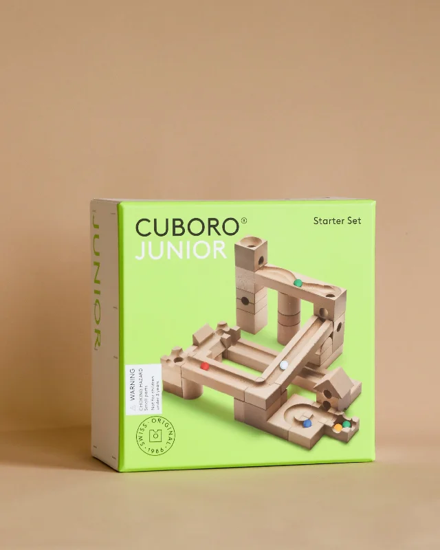 enchanting wooden toys that bring joy and happiness to children Cuboro Junior Marble Run Starter Set (ships in approximately one week) enchanting wooden toys that bring joy and happiness to children Cuboro Junior Marble Run Starter Set (ships in approximately one week)