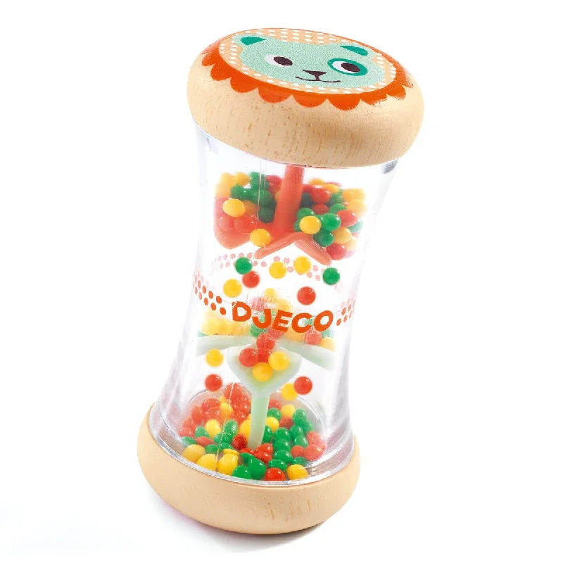 durable wooden toys                  Djeco baby piti plui rain stick rattle
