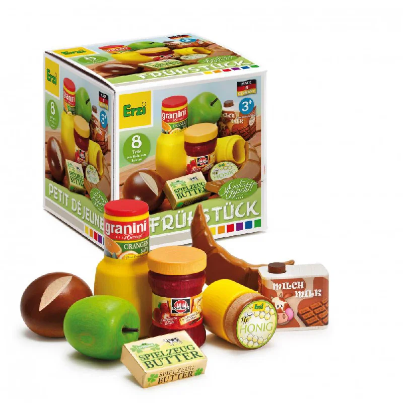 beautiful and detailed wooden toys that inspire creativity Erzi Assortment Breakfast beautiful and detailed wooden toys that inspire creativity Erzi Assortment Breakfast