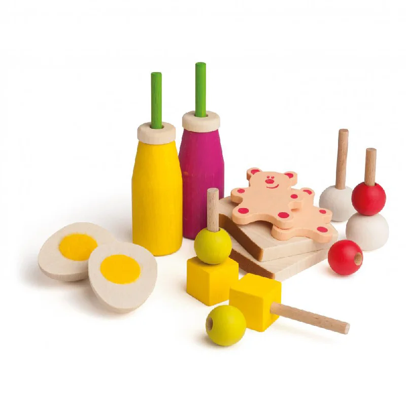 thoughtfully crafted and safe wooden toys                   Erzi Assortment Picnic
