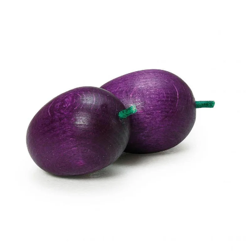 colorful and cheerful wooden toys                   Erzi plum