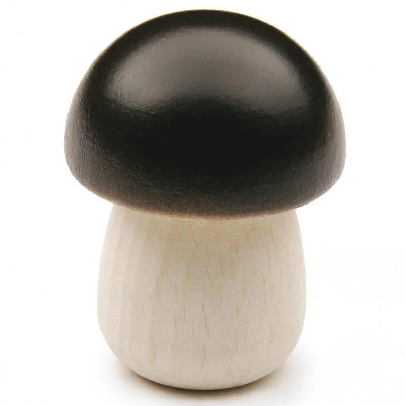 beautiful and detailed wooden toys that inspire creativity                   Erzi bolete mushroom