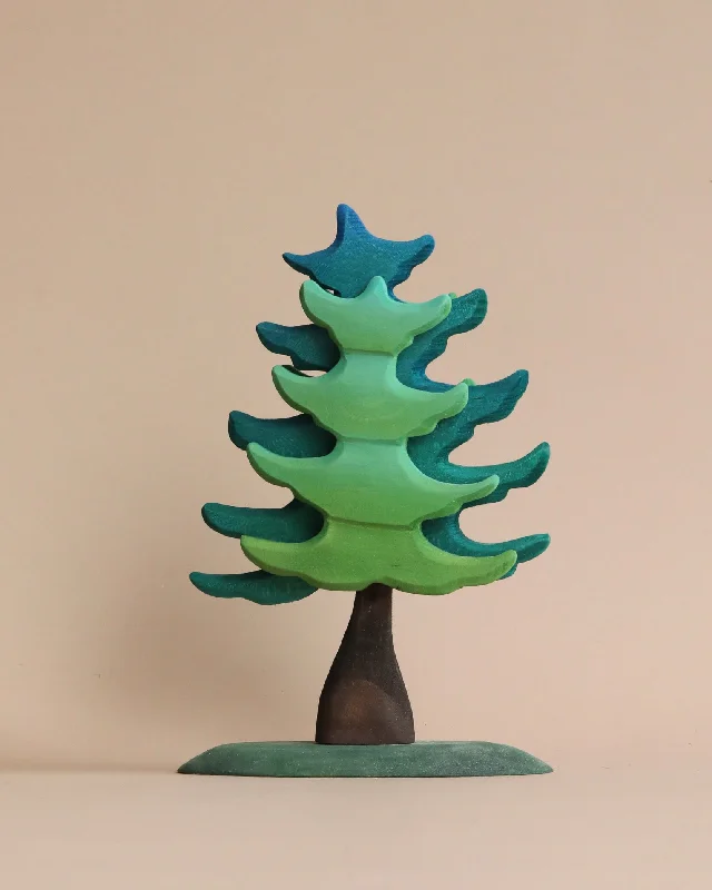 eco-friendly and sustainable wooden toys that promote environmental awareness Bumbu Extra Large Wooden Green Spruce Tree eco-friendly and sustainable wooden toys that promote environmental awareness Bumbu Extra Large Wooden Green Spruce Tree