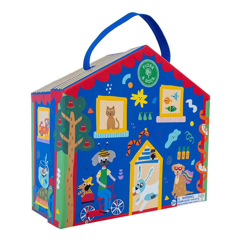 historically inspired wooden toys that teach history Floss & Rock Playbox with Wooden Pieces - Pets historically inspired wooden toys that teach history Floss & Rock Playbox with Wooden Pieces - Pets
