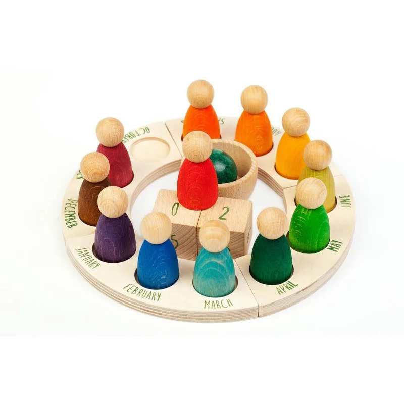 beautiful and detailed wooden toys that inspire creativity Grapat coloured perpetual calendar beautiful and detailed wooden toys that inspire creativity Grapat coloured perpetual calendar