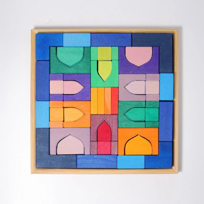educational wooden toys                   Grimm's 1001 nights blocks