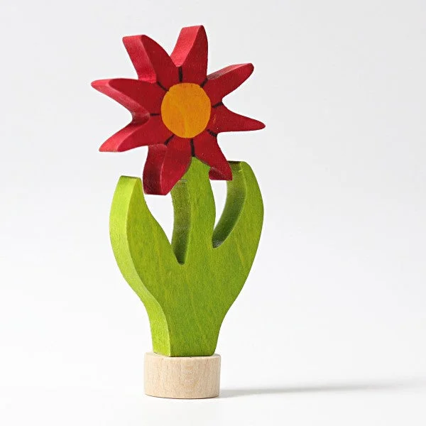 eco-conscious wooden toys that promote sustainability Grimm's birthday ring deco flower - aster eco-conscious wooden toys that promote sustainability Grimm's birthday ring deco flower - aster