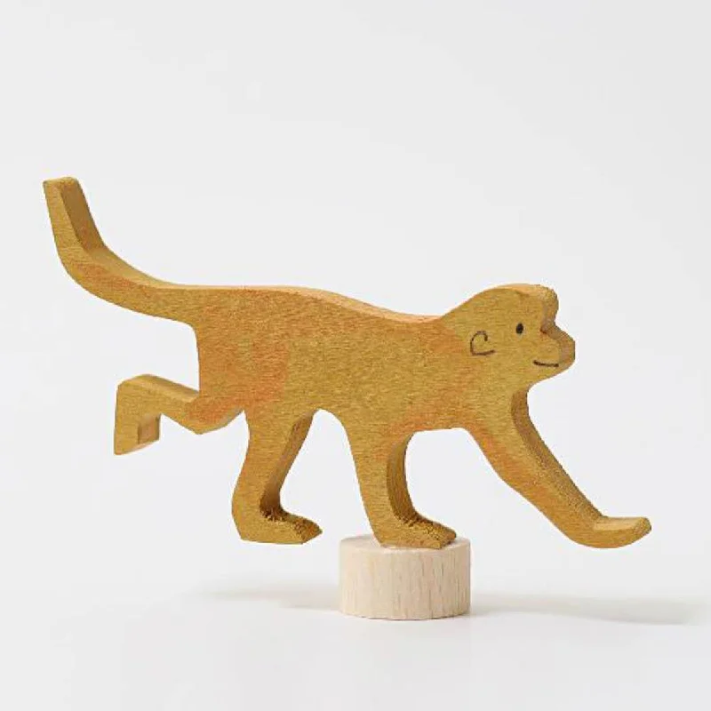 safe and child-appropriate wooden toys for different stages of development Grimm's birthday ring deco monkey safe and child-appropriate wooden toys for different stages of development Grimm's birthday ring deco monkey